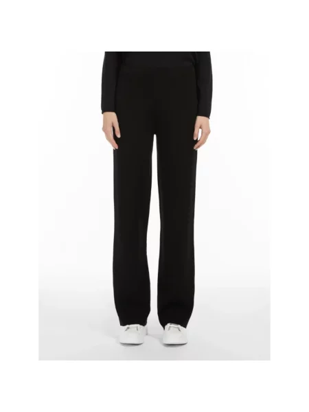 Spodnie Max Mara czarne