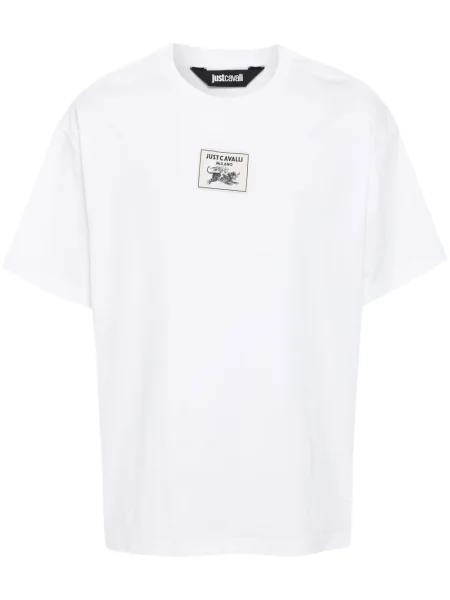 Tricou Just Cavalli alb