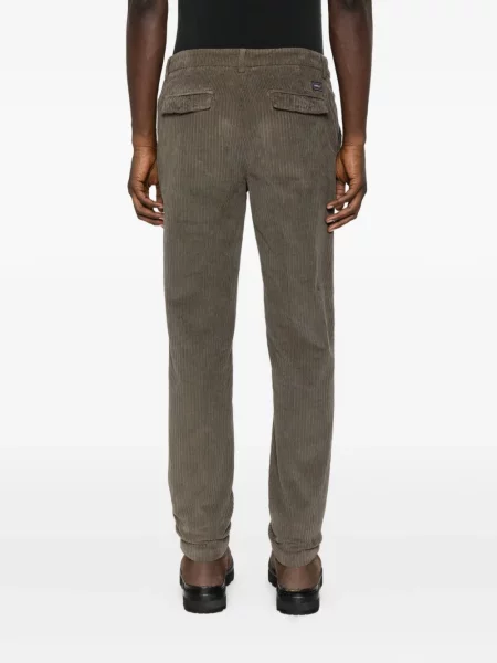 Pantaloni chino 40 Weft de catifea cord gri