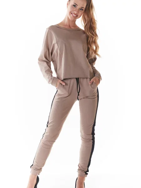 Bluzka Infinite You brązowa