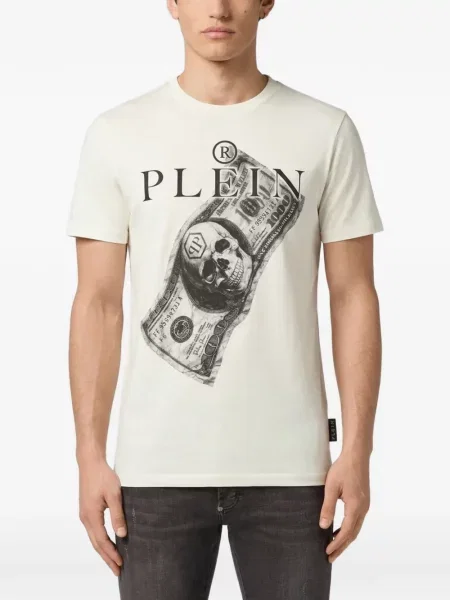 Tricou Philipp Plein din jerseu