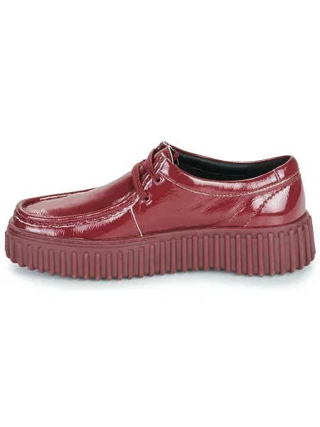 Pantofi Clarks roșu