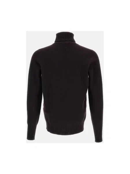 Sweter Drumohr wełniany brązowy
