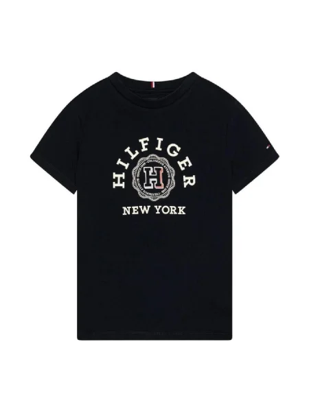 Tricou copii Tommy Hilfiger albastru