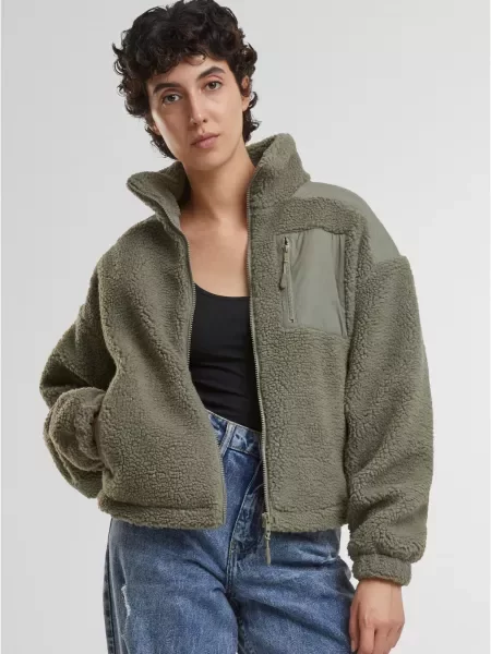 Geacă Urban Classics verde