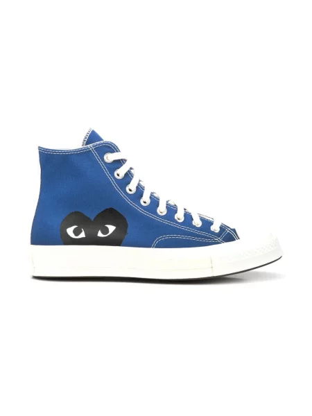 Sneakersy Comme Des Garcons Play niebieskie
