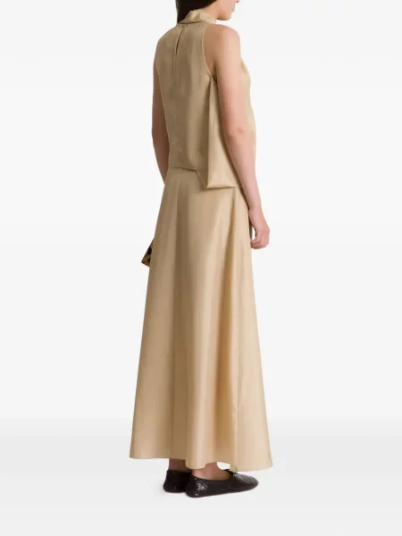 Maxi fusta maxi Alberta Ferretti din satin