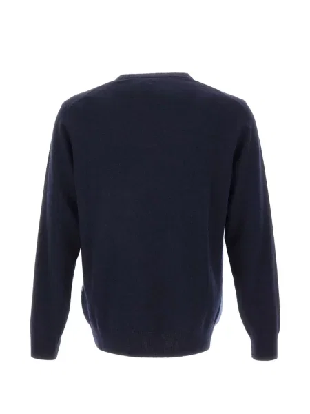 Hanorac crewneck Mc2 Saint Barth cu decolteu rotund albastru