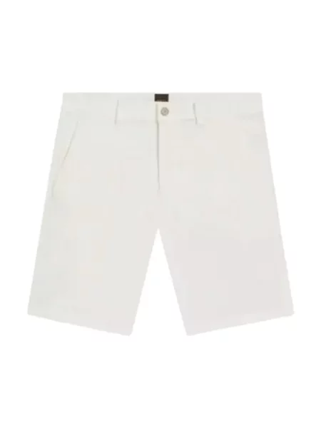 Pantaloni chino Boss alb