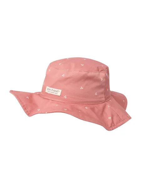 EN FANT Pălărie roz pal / roz pastel / negru alb