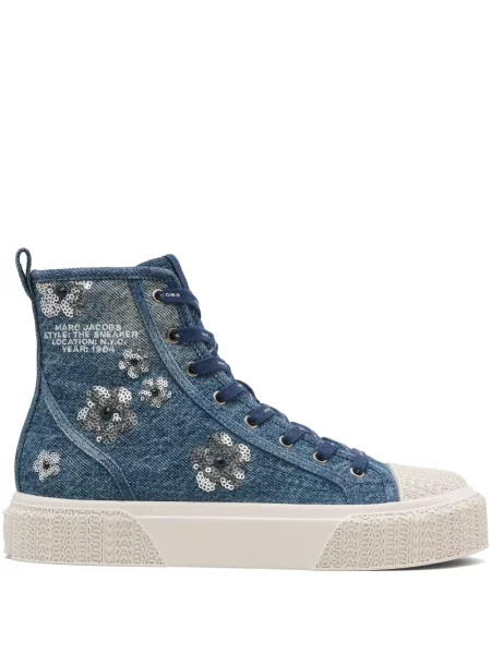 Sneakerși Marc Jacobs albastru