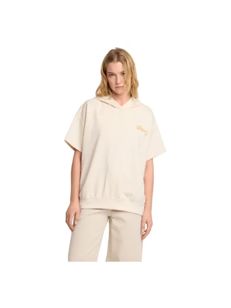 Bluza z kapturem Kocca z kapturem biała