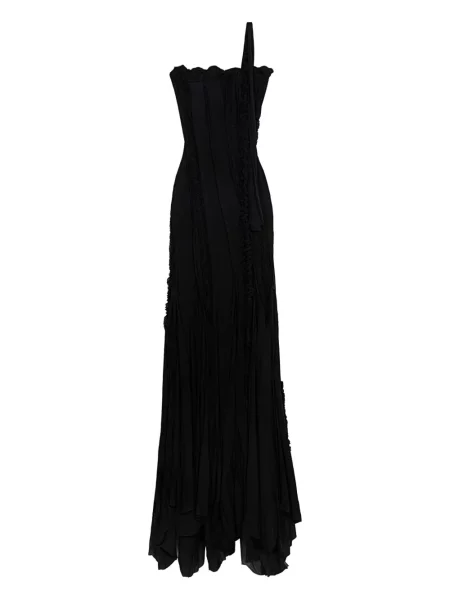 Rochie de seară Blumarine drapată negru