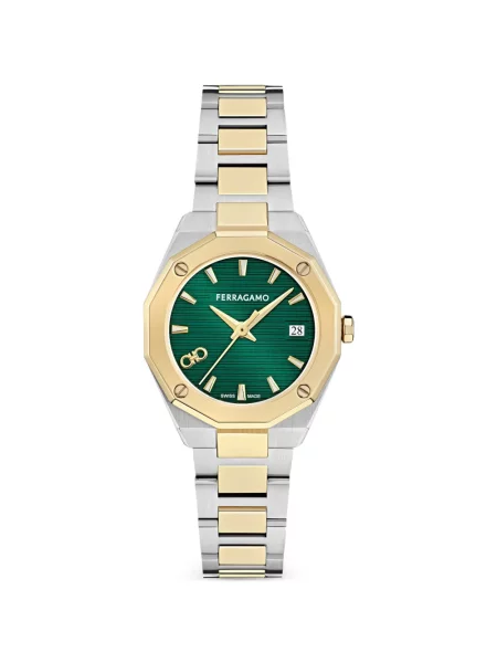 Ceas Ferragamo verde