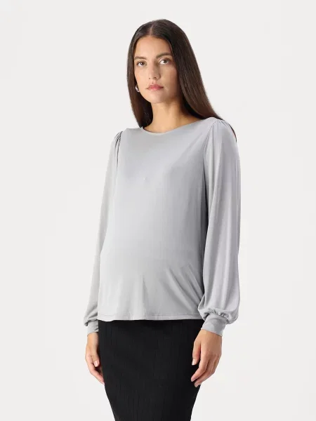 Only Maternity Tricou OLMFREE' gri