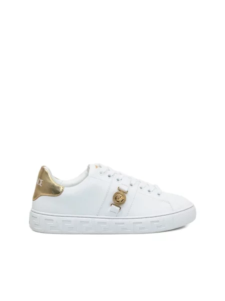 Sneakersy Versace skórzane białe