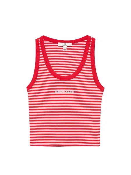 Top Pull&bear bílý