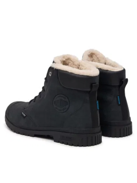 Turistická obuv Palladium Cuff Lth Wp Wl černá