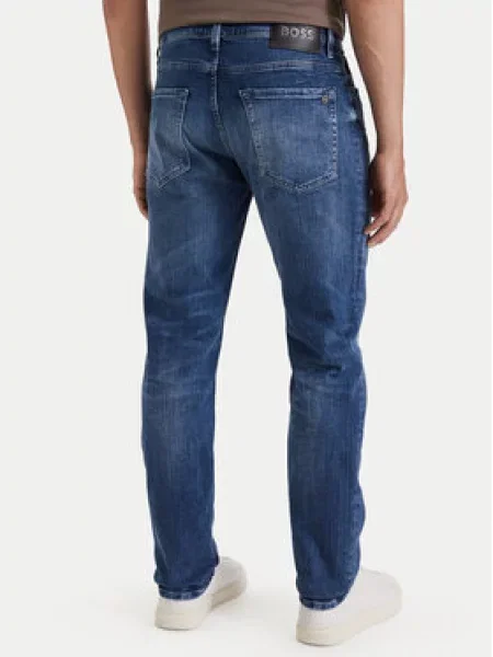 BOSS Jeans hlače Re.Maine modra