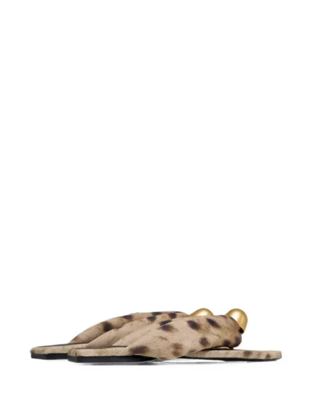 Sandale Vanda Novak cu imagine cu model leopard