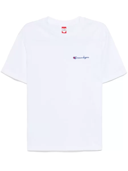 Тениска Ground Zero с принт бяло