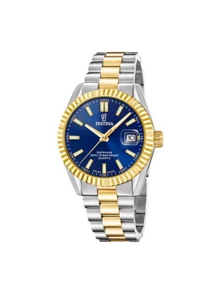 FESTINA Analogové hodinky Date watch Classics Swiss Made' modrá