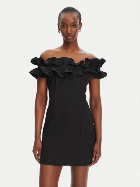 ROTATE Rochie cocktail negru