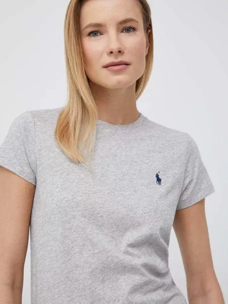 Тениска Polo Ralph Lauren сиво