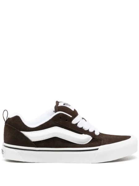 Sneakerși Vans din piele de căprioară maro