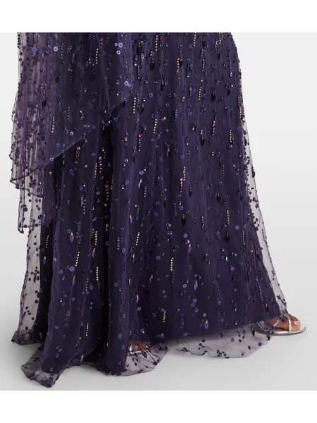 Rochie Jenny Packham violet