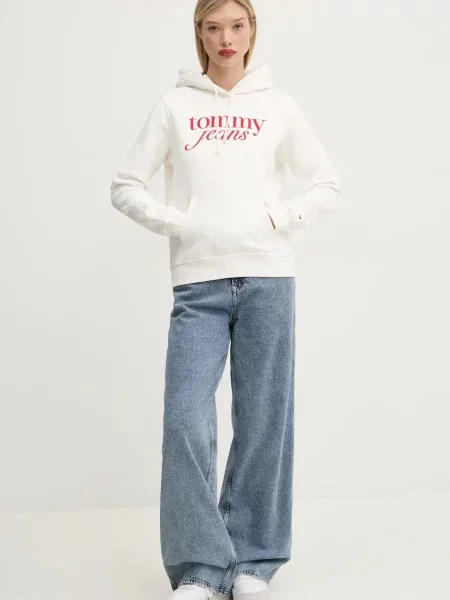 Tommy Jeans Μπλούζα μπεζ