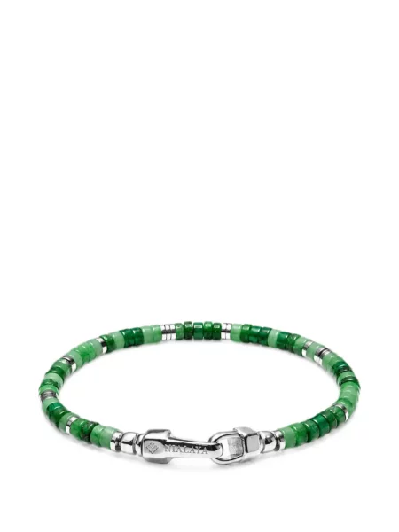Brăţară Nialaya Jewelry cu autograf verde