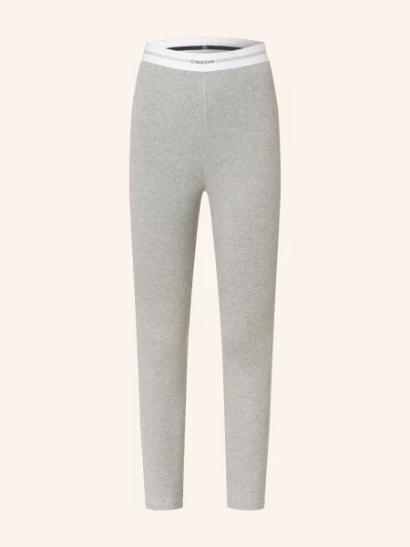 Calvin Klein Legginsy Rekreacyjne grau szare