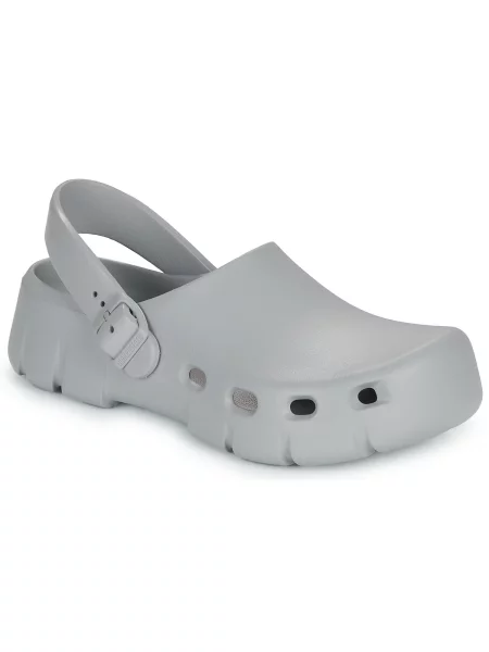 Natikači Birkenstock kamni siva
