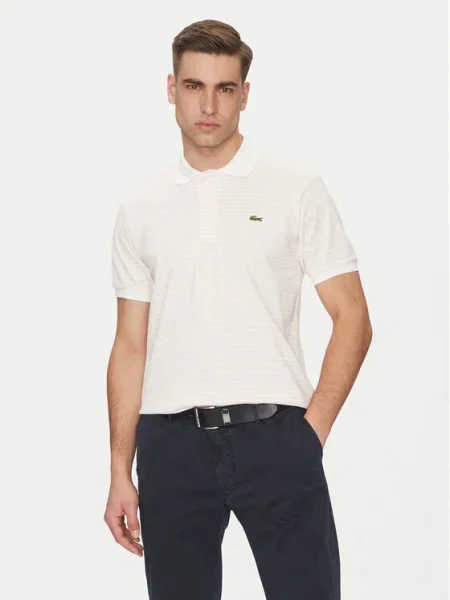 Lacoste Polokošeľa ružová