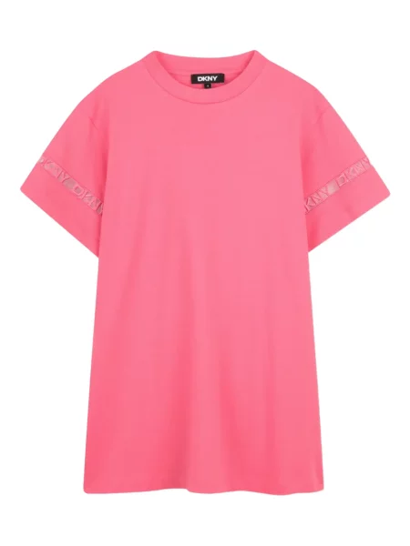 Dětské šaty Dkny růžové