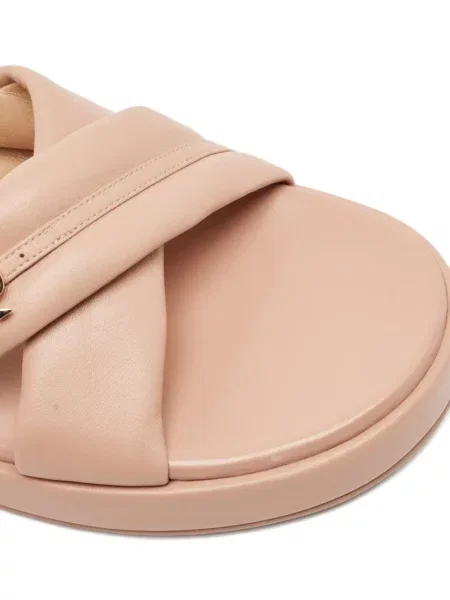 Sandale Gianvito Rossi din piele roz