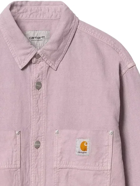 Cămașă Carhartt Wip lungă roz