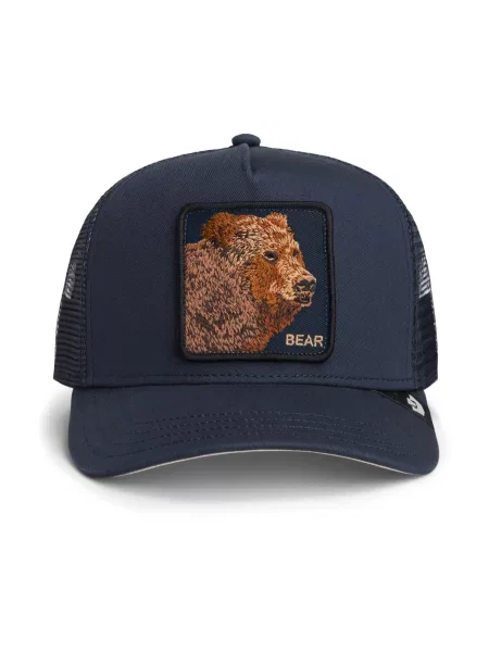 GOORIN Bros. Șapcă Bear bleumarin / coniac maro