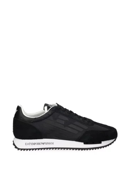 Sneakerși Ea7 Emporio Armani cu imagine negru