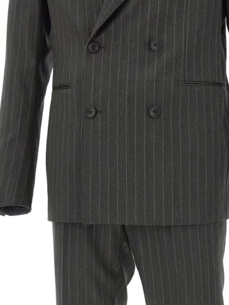 Costum Tagliatore cu dungi de costum gri
