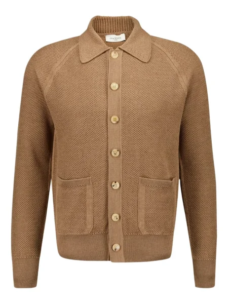 Вълнена риза Piacenza Cashmere кафяво