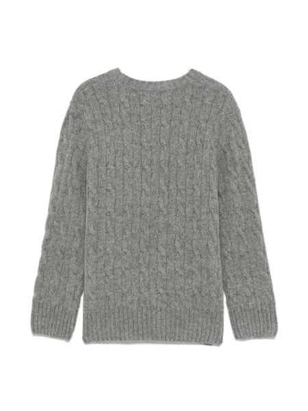 Sweter dziecięcy Polo Ralph Lauren szary