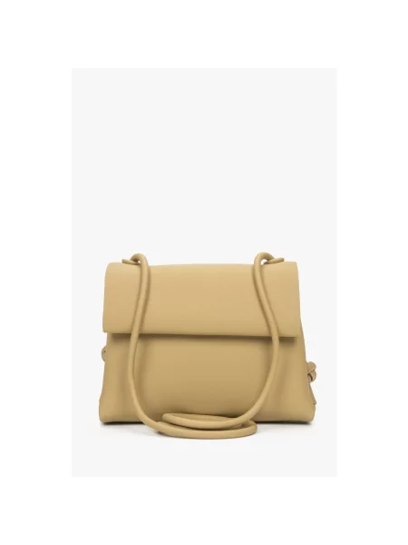 Сумка шкіряна Estro бежева