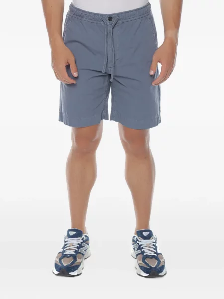 Pantaloni scurți Ecoalf cu cordon albastru