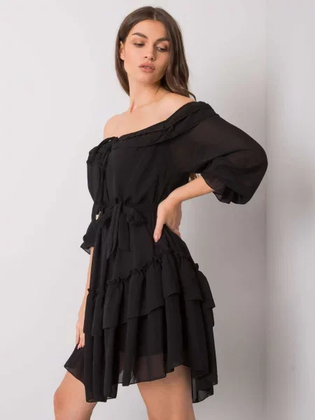 Rochie Fashionhunters de costum negru