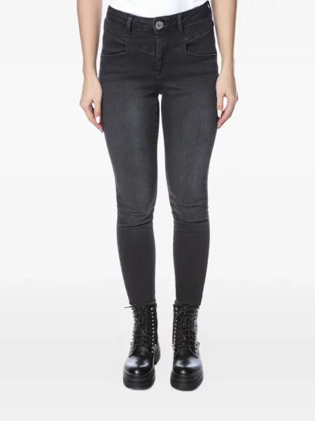 Blugi skinny One Teaspoon skinny fit negru
