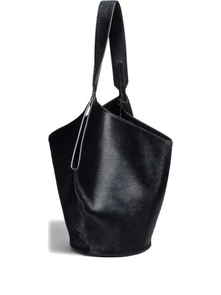 Colier Khaite din piele negru
