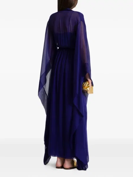 Rochie maxi Alberta Ferretti albastru