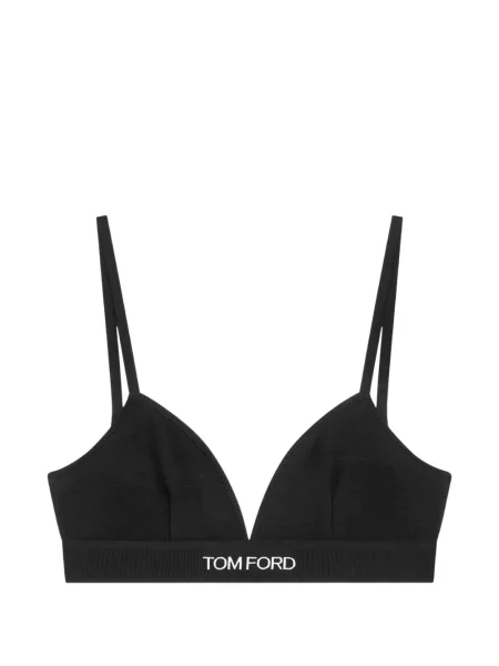 Sutien triunghi Tom Ford cu autograf negru
